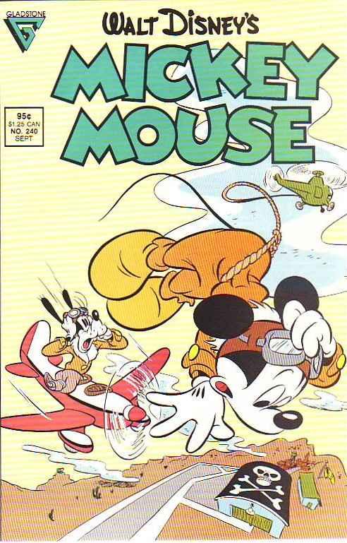 Mickey Mouse, Walt Disney's #240 (Sep-88) NM/MT Super-High-Grade Mickey Mouse...