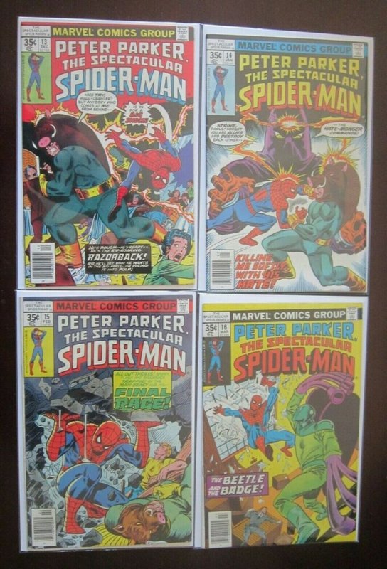 Parker Spider-Man comic lot: #2-45 all 39 different books avg 5.0 (1977-80)