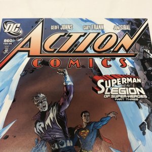 Action Comics (2008) # 860 (VF/NM) Variant Cover • Geoff Johns • 1:10