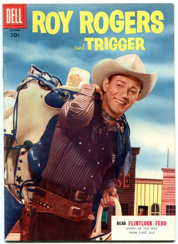 Roy Rogers #94 1955- Dell Western comic F/VF
