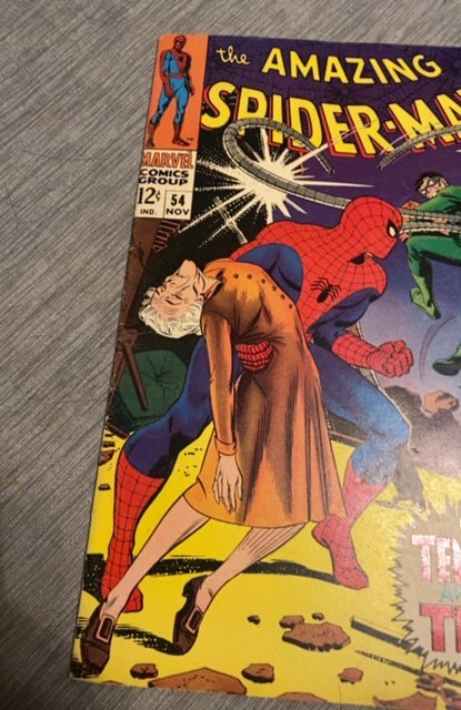 The Amazing Spider-Man #54 (1967)doc ock and aunt may
