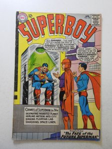 Superboy #120 (1965) GD+ Condition moisture stains