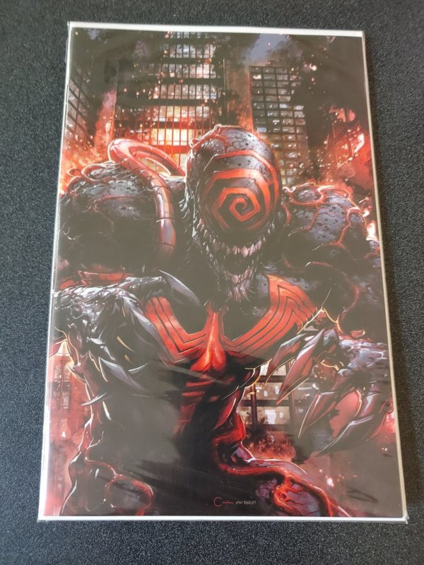 VENOM ANNUAL #1 CLAYTON CRAIN  RARE VIRGIN VARIANT FALLEN CITY COVER C