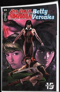 Red Sonja and Vampirella Meet Betty and Veronica #1 Cover G (2019) Vampirella