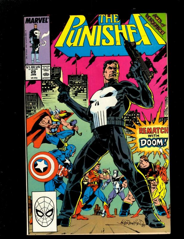 12 The Punisher Marvel Comic Books #18 19 20 21 22 23 24 25 26 27 28 29 HY3