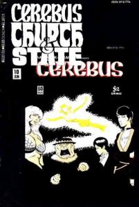 Cerebus: Church And State #10 FN ; Aardvark-Vanaheim | 60 Dave Sim