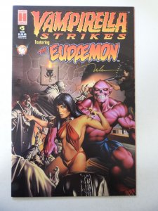 Vampirella Strikes #5 (1996) Signed by Nelson W/coa VF/NM Condition