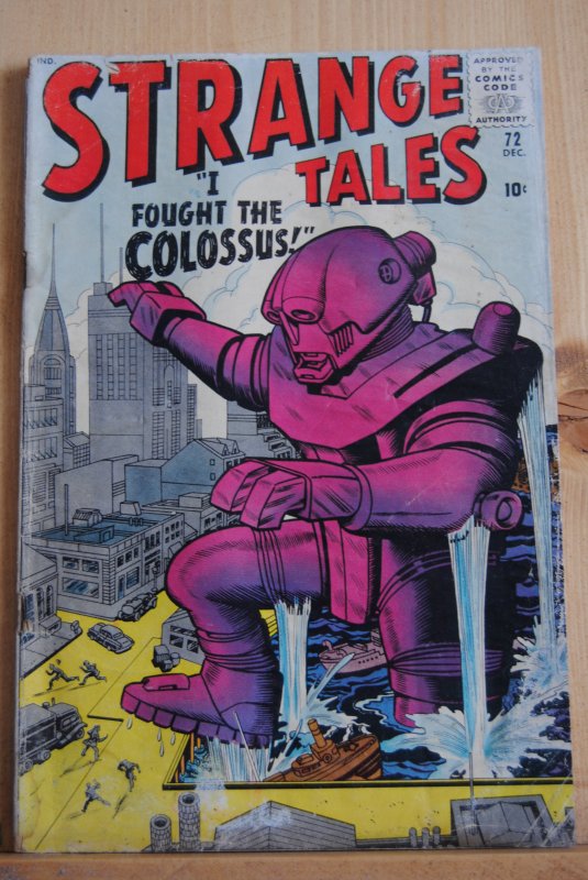 Strange Tales #72, Jack Kirby, Stan Lee