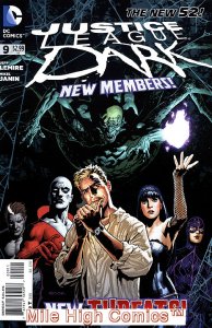 JUSTICE LEAGUE DARK (2011 Series)  (DC NEW52) #9 Very Fine Comics Book 