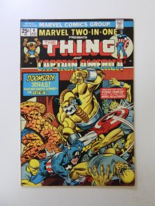 Marvel Two-in-One #4 (1974) VF condition MVS intact