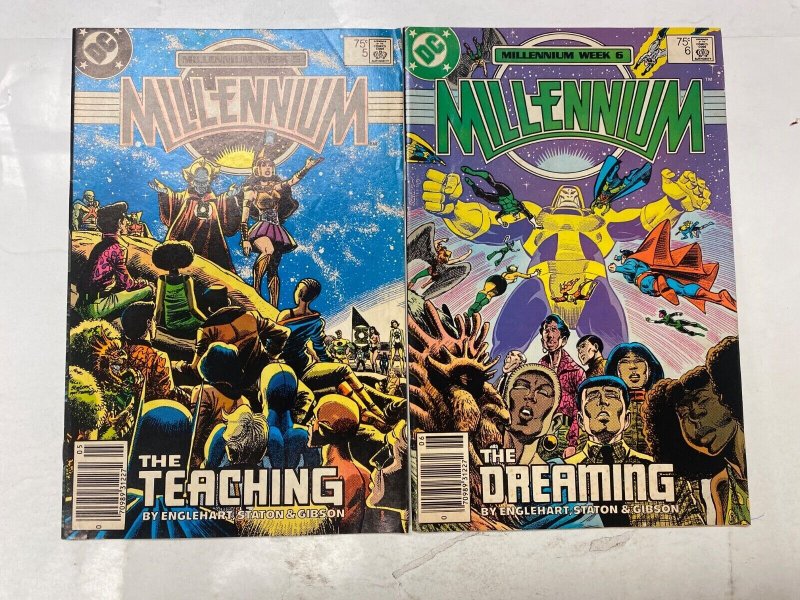 4 Millennium DC comic books #5 6 7 8 24 KM31