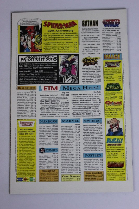 Ghost Rider #28 (1992) Ghost Rider [Key Issue] NM