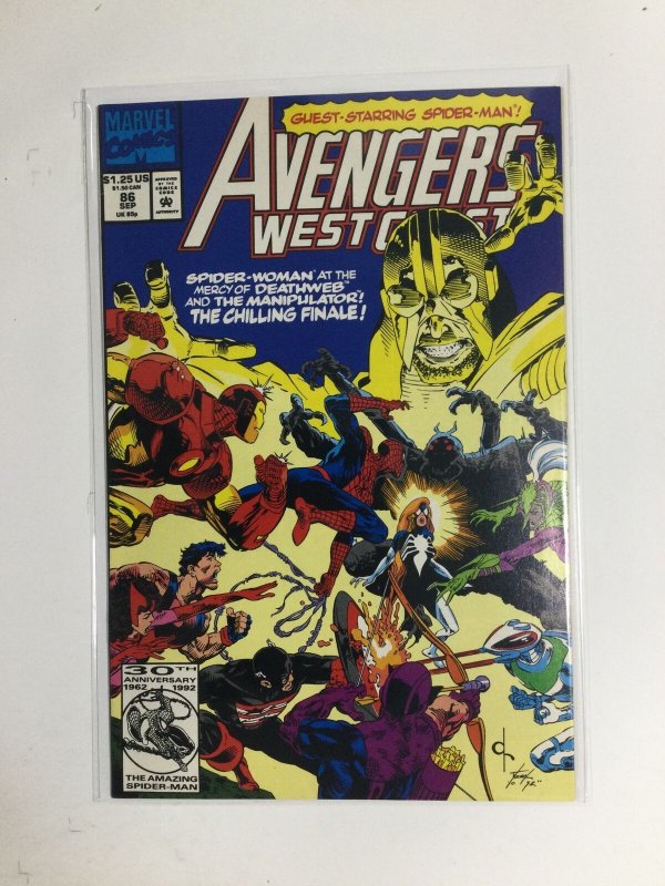 Avengers West Coast #86 (1992) NM3B117 NEAR MINT NM