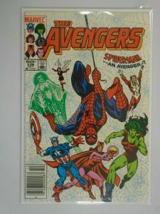 Avengers #236 featuring Spider-Man Newsstand edition 8.0 VF (1983 1st Series)