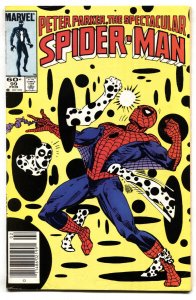 Spectacular Spider-Man #99 1985 Spot-comic book-NEWSSTAND 