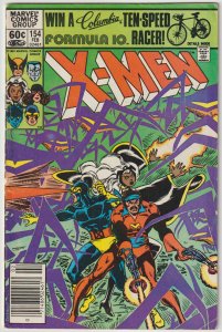 X-Men #154 (Feb 1982, Marvel), VG condition (4.0)