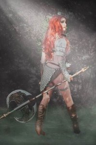 Red Sonja 1982 One Shot 1:25 Cosplay Virgin Variant Dynamite 2021