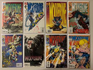 Wolverine comics lot #61-110 + 2 annuals 50 diff avg 6.0 (1992-97)