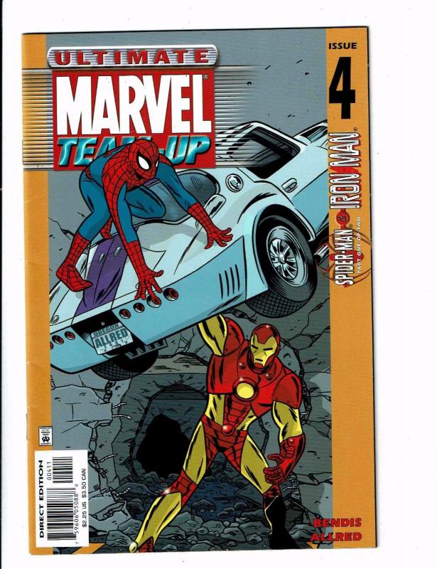 Lot of 7 Ultimate Marvel Team-Up Marvel Comic Books #2 3 4 5 6 7 8 BH36