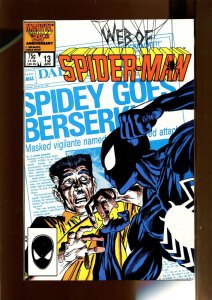 Web Of Spider Man #13 - Written By Peter David! (9.0) 1986