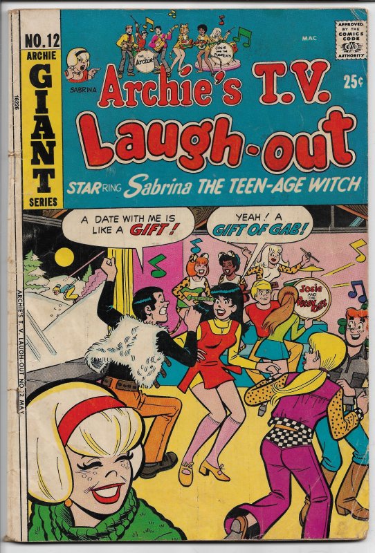 Archie T.V. Laugh-Out #12 - Bronze Age - May, 1972 (VG)