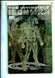 IRON MAN #500 (9.2 OB) SIGNED BY MATT FRACTION W/ COA!! 2011