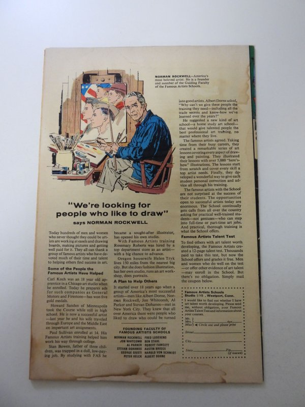 The Avengers #34 (1966) VG- condition moisture damage