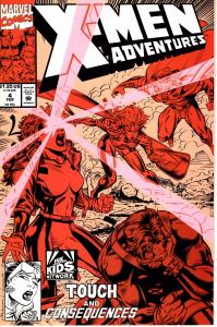 Lot Of 2 X-Men Adventures Marvel Comic Book #3 4  J192