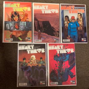 Heart Throb #1,2,3,4,5 ONI Press Sebela lot Nm