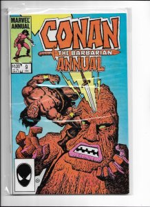 CONAN THE BARBARIAN ANNUAL #9 (1984) MARVEL Bagged & Boarded