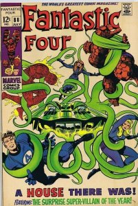 Fantastic Four #88 ORIGINAL Vintage 1969 Marvel Comics Mole Man