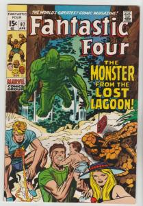 Fantastic Four #97 (Apr-70) NM- High-Grade Fantastic Four, Mr. Fantastic (Ree...