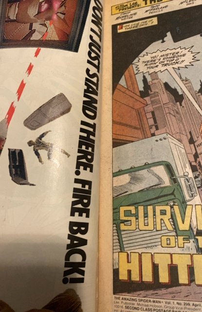 The Amazing Spider-Man #299 (1988) venom cameo