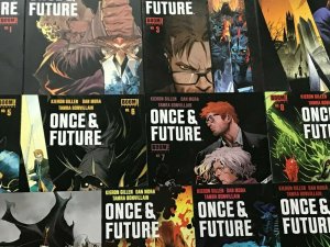 ONCE AND FUTURE#1-13 VF/NM LOT FIRST PRINT BOOM STUDIOS COMICS 