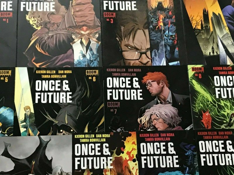 ONCE AND FUTURE#1-13 VF/NM LOT FIRST PRINT BOOM STUDIOS COMICS 