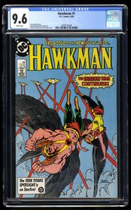 Hawkman (1986) #1 CGC NM+ 9.6 White Pages