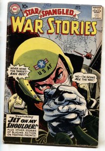 STAR SPANGLED WAR STORIES #83-WWII CVR-DC WAR SILVER AGE VG