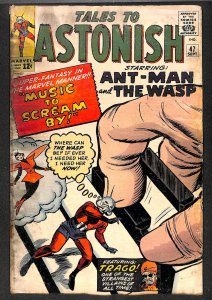 Tales To Astonish #47 GD- 1.8 Ant-Man and the Wasp!