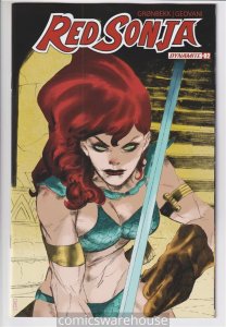 RED SONJA 2023 (2023 DYNAMITE) #2 VARIANT 1:10 CVR I DELL EDERA ORIGINAL R04759