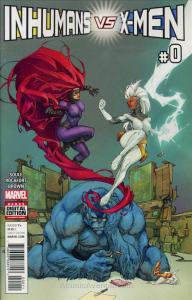 IVX #0 VF/NM ; Marvel | Inhumans vs X-Men