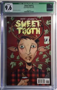 D.C. Vertigo, Sweet Tooth #1, CGC 9.6, Signed Artist/Writer, Netflix! Look!