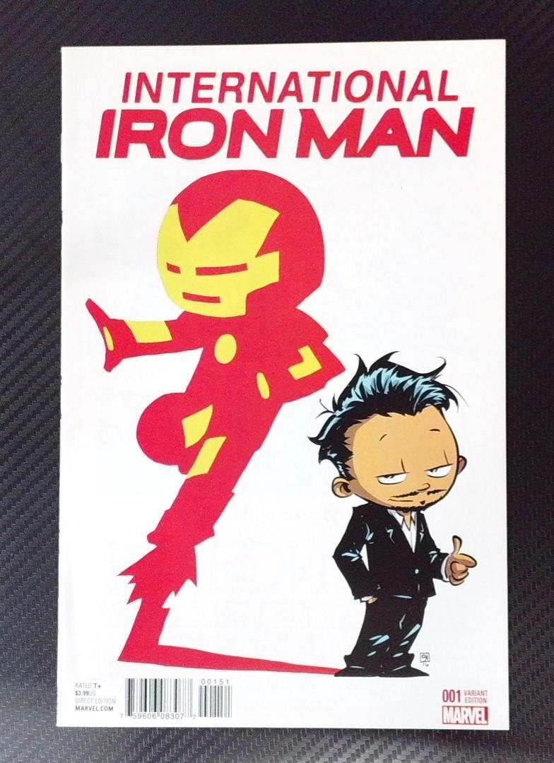 International Iron Man #1 NM Skottie Young Variant Marvel 2016