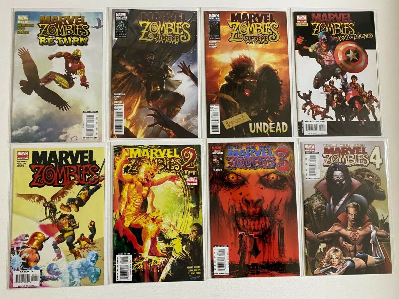 Marvel Zombies Comic Lot 13 Diff 8.0 VF