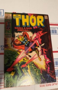 Thor #161 (1969)Ego vs Galactus -Harvey foxing/browning
