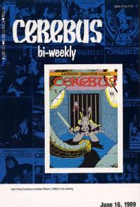 Cerebus Bi-Weekly #15 VF/NM ; Aardvark-Vanaheim | Dave Sim