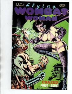 Flying Wombat Woman #1 - Eros Comix- 1993 - VG