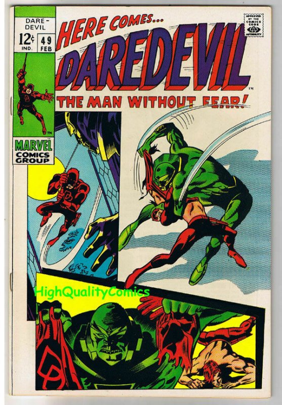 DAREDEVIL #49, VF+, Gene Colan, Robot, Stan Lee,1964, more DD in store