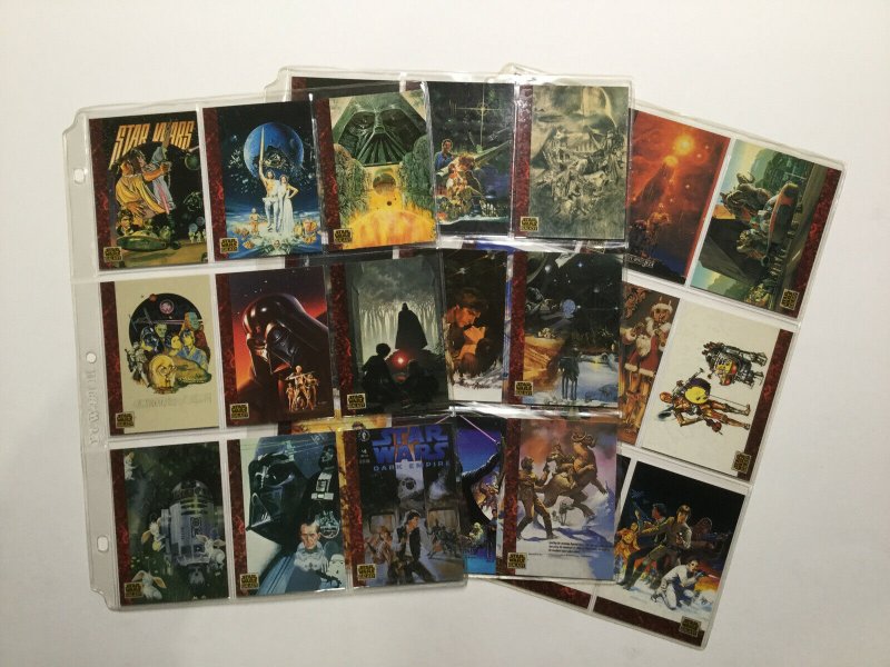 Topps 1993 Star Wars Galaxy 1-365 Complete Card Set Series 1 2 3 Lucasfilm Ltd