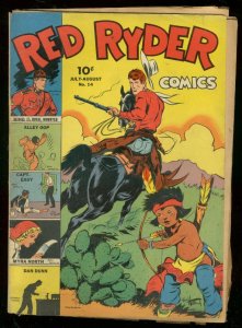 RED RYDER COMICS #14 1943-ALLEY OOP-CAPT EASY-ROY CRANE G/VG