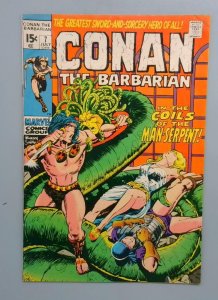 Conan the Barbarian #7 FN- 1st Cameo of Thoth-Amon Marvel 1971